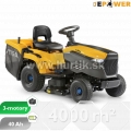 Aku Traktor trávny C 584e (Estate 84 V2 electric), záber 84cm, Lithium-ion batéria 48V, 40 Ah - do 4000m2