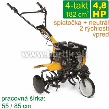Rotavátor benzínový 4-takt, SRC 685 RG, záber 85cm, GGP / 4,8HP