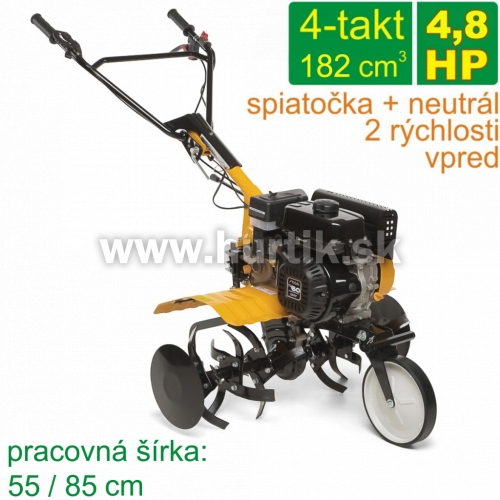 Rotavátor benzínový 4-takt, SRC 685 RG, záber 85cm, GGP / 4,8HP
