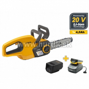 Aku píla reťazová  CS 100e  Kit [20V, 1x aku 4,0Ah, nabíjačka, krabica]