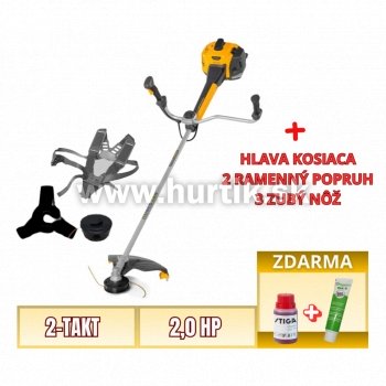 Krovinorez benzínový SBC 750 DX (SBC 646 DX) / 2HP (2-takt)