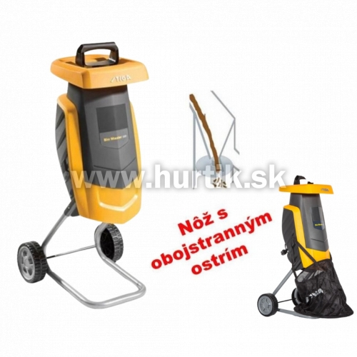 Drvič záhradného odpadu BIOMASTER 2200, 2200 W, 40mm