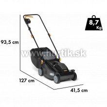 Kosačka elektrická ALPINA BL 380 e, 1400W