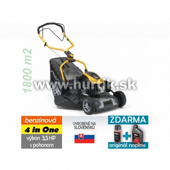 Kosačka benzínová COMBI 753 S (53 SQ), 4 in ONE, s pohonom, STIGA ST 170 / 3,5HP