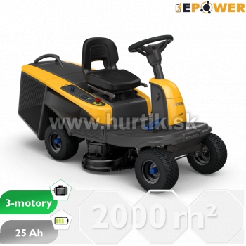 Aku Traktor trávny Swift 372e, záber 72cm, Lithium-ion batéria 48V, 40 Ah - do 2000m2