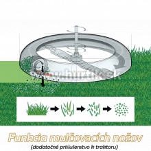 Aku Traktor trávny C 584e (Estate 84 V2 electric), záber 84cm, Lithium-ion batéria 48V, 40 Ah - do 4000m2