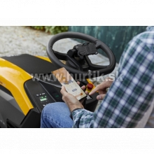 Aku Traktor trávny C 584e (Estate 84 V2 electric), záber 84cm, Lithium-ion batéria 48V, 40 Ah - do 4000m2