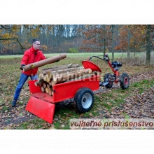 Malotraktor 2-takt, motor JIKOV 1453 + prevodovka DSK 317, spojka 80mm / VARI systém