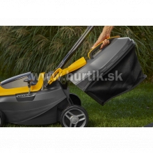 Aku kosačka COLLECTOR 136 AE K [20V, 2x aku 2,0Ah, nabíjačka)