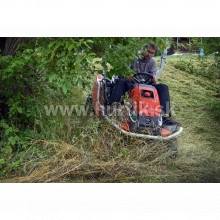 _Traktor mulčovací na vysokú trávu GOLIATH CG V2-23 - 4x2, záber 92cm / 110cm/ 132cm, B&S profesional VANGUARD / 23HP - 2 valec