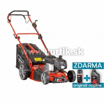 Kosačka benzínová WORLD Elite 48 SQ B, s  pohonom, Briggs&Stratton 500E  / 2,75HP