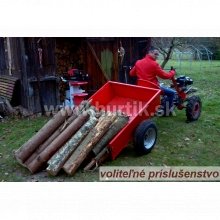 Malotraktor 2-takt, motor JIKOV 1453 + prevodovka DSK 317, spojka 80mm / VARI systém