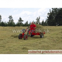 Malotraktor 2-takt, motor JIKOV 1453 + prevodovka DSK 317, spojka 80mm / VARI systém