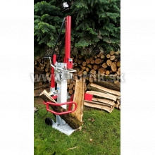 Štiepačka dreva VARI 11t na 400V / 11 ton, max. dĺžka polena 1.040mm, max. priemer kmeňa 300mm