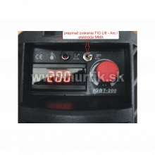 Invertor zvárací SOLUTION IGBT-200
