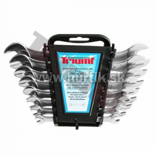 Sada kľúčov vidlicových 8d.