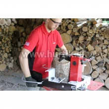 Štiepačka dreva VARI 8t na 400V + KLINY / 8 ton, max. dĺžka polena 550mm, max. priemer kmeňa 300mm