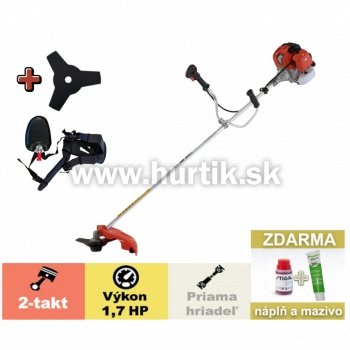 Krovinorez benzínový VARI 432 HB / 1,7HP (2-takt)