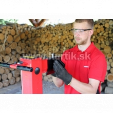 Štiepačka dreva VARI 8t na 400V + KLINY / 8 ton, max. dĺžka polena 550mm, max. priemer kmeňa 300mm