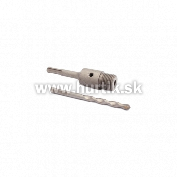 Adaptér SDS + na vídiovú vykružovaciu korunku , dĺžka 110mm, závit M22