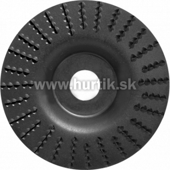 Rašpľa do uhlovej brúsky 125x3x22,2mm, zapustená