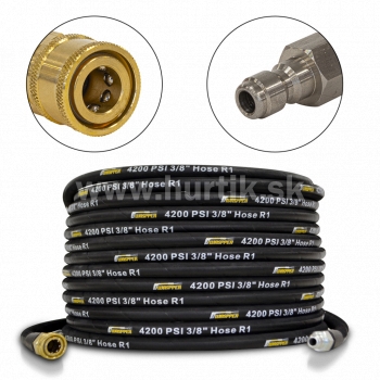 Hadica gumená M3/8 30,5m