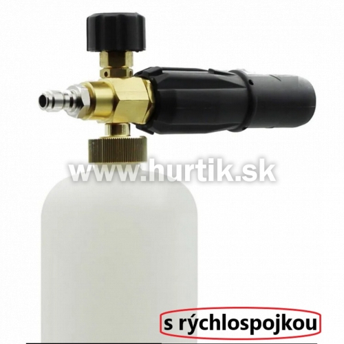 Napeňovač s nádobou 1l s rýchlospojkou